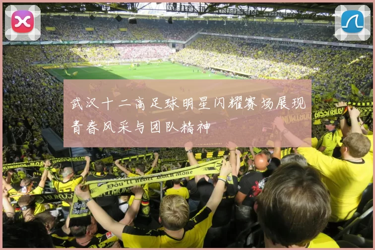 武汉十二高足球明星闪耀赛场展现青春风采与团队精神