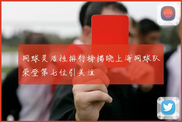 网球灵活性排行榜揭晓上海网球队荣登第七位引关注